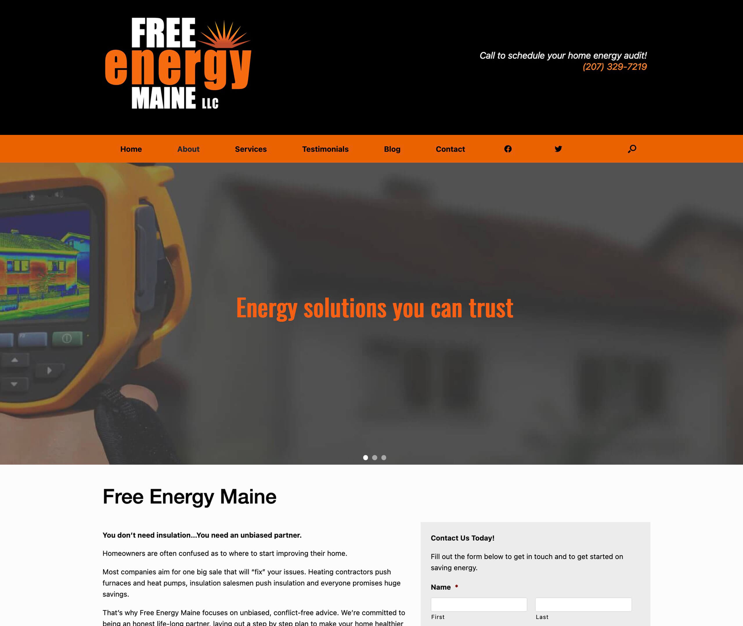 Free Energy Maine