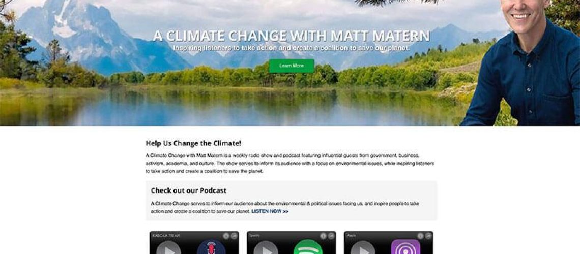 A Climate Change with Matt Matern A Climate Change with Matt Matern